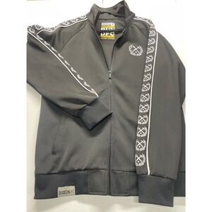 Men's‎ Dixxon Flannel Co. Men's "Live Fast Forever" black zip up sweater size S
